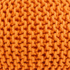 Harmannsdorf Bright Orange Pouf