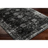Yevette Traditional Black Area Rug