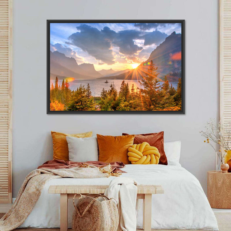 Montana Saint Mary Lake Wall Art