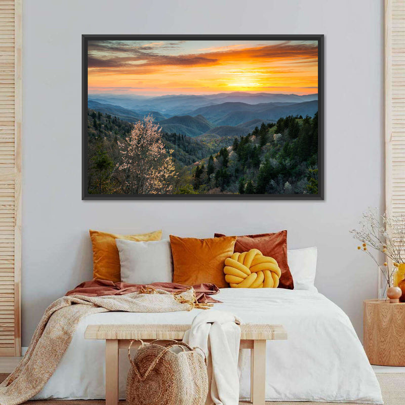 Great Smoky Mountains Sunrise Wall Art