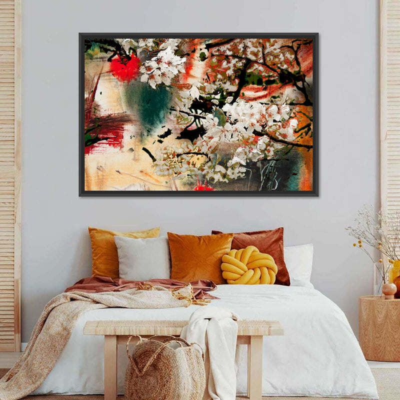 Japanese Flower Wall Art