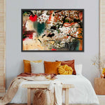 Japanese Flower Wall Art