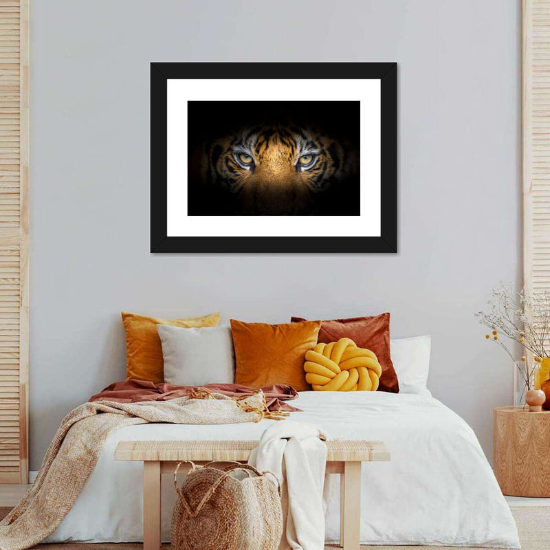 Tiger Gaze Wall Art
