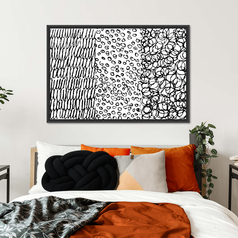 Patterned Simple Abstract Wall Art