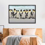 Waddle Of Penguins Wall Art