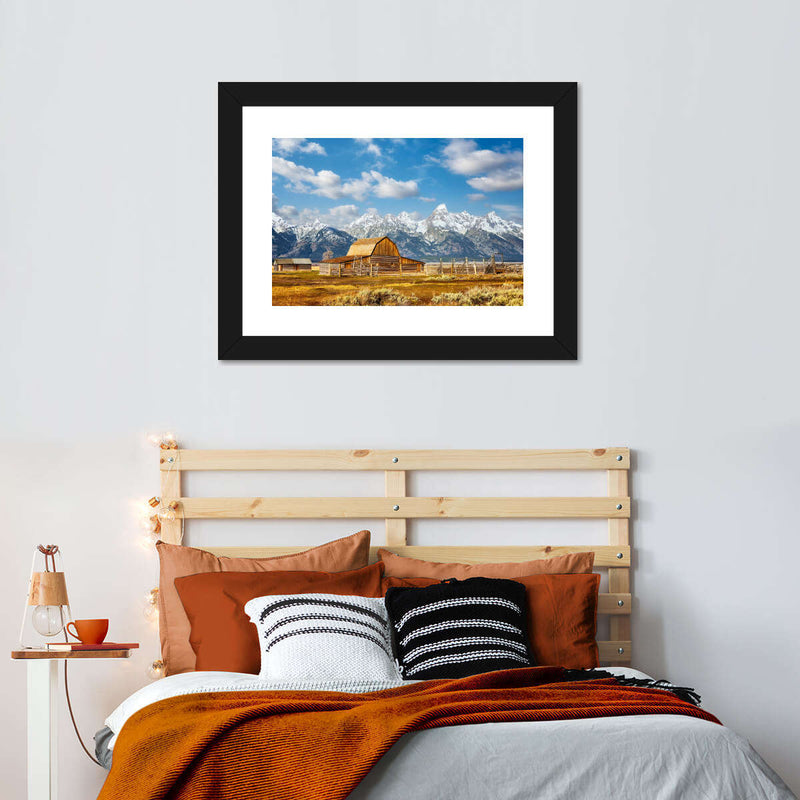 Teton Range Moulton Barn Wall Art