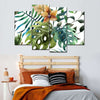 Wild Monstera Leaves Wall Art
