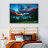 St. Mary Lake Dramatic Sunrise Wall Art