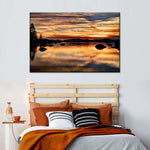 Lake Tahoe Granite Boulders Wall Art