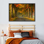 Polish Autumn Road Wall Art