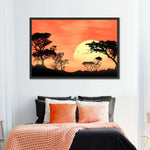 Sunrise In Africa Wall Art