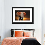 Kenyan Elephant Wall Art