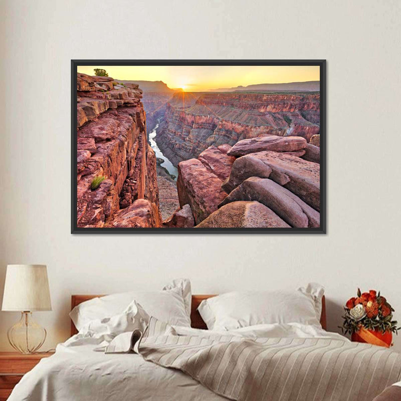 Sunrise Over Grand Canyon Wall Art