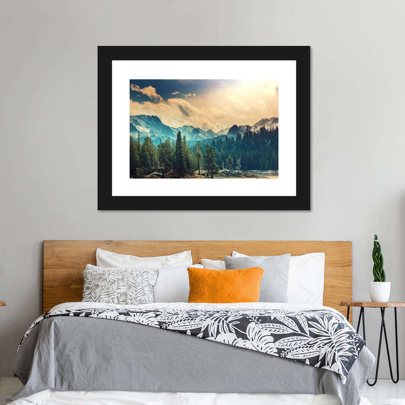 Sierra Nevada Mountainscape Wall Art