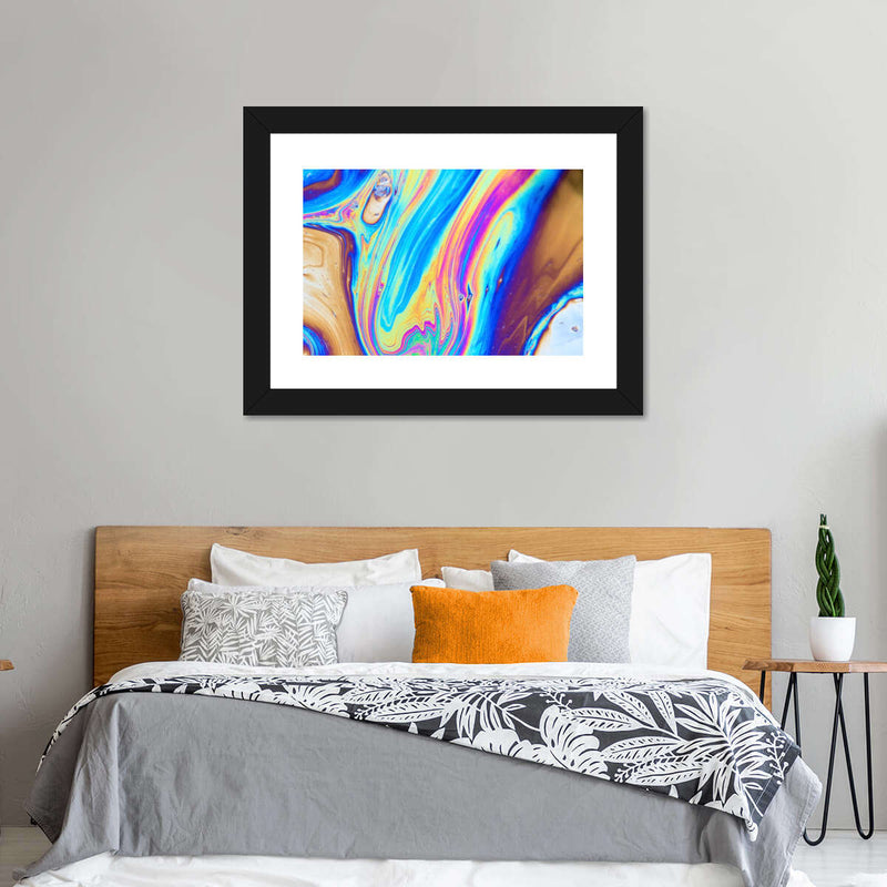 Oil And Water Abstract Wall Art