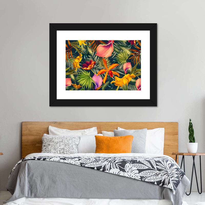 Tropical Floral Wall Art