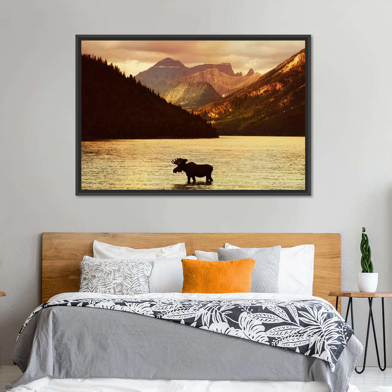 Lake Moose Wall Art