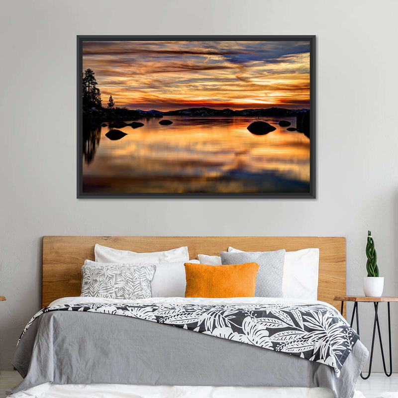 Lake Tahoe Granite Boulders Wall Art