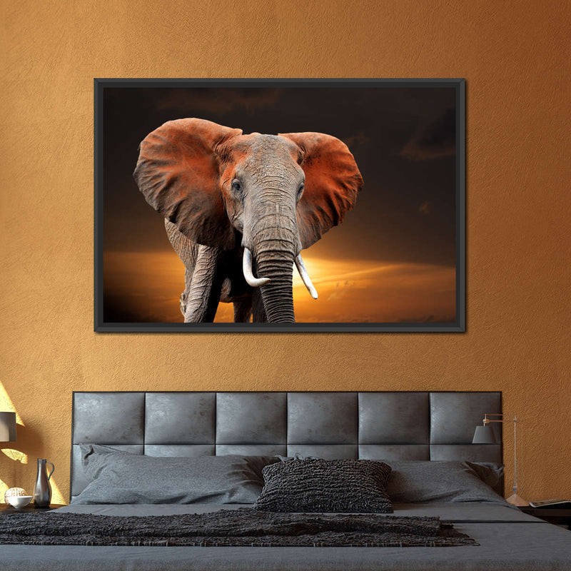 Kenyan Elephant Wall Art