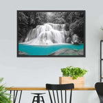 Pop Rainforest Waterfall Wall Art