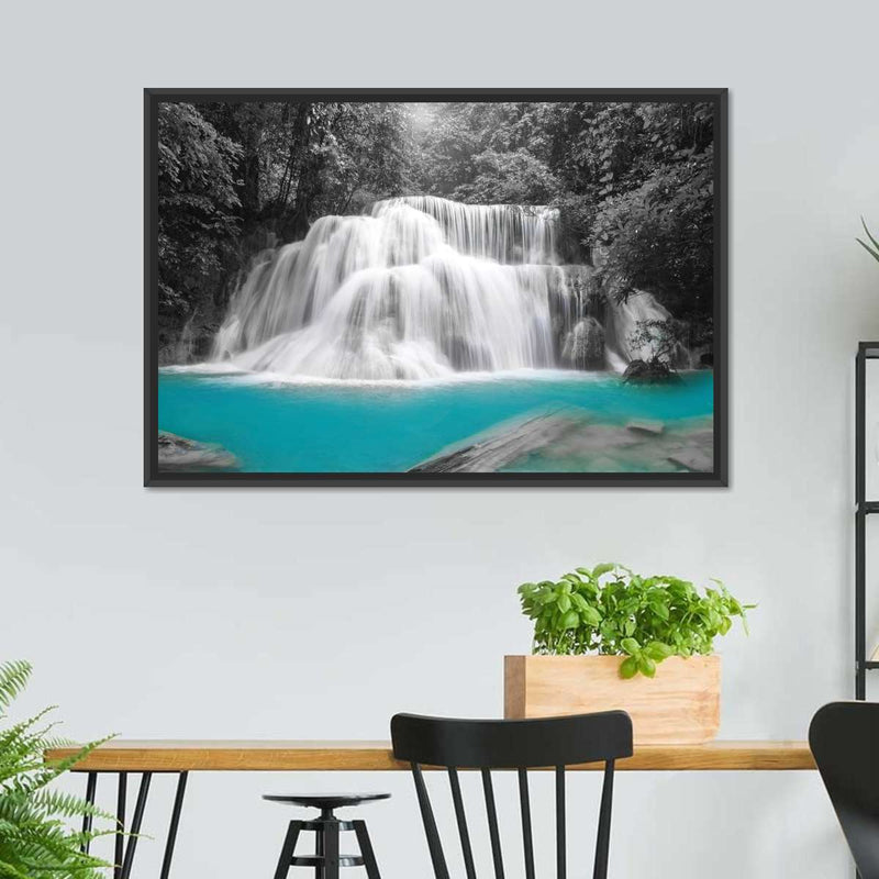 Pop Rainforest Waterfall Wall Art