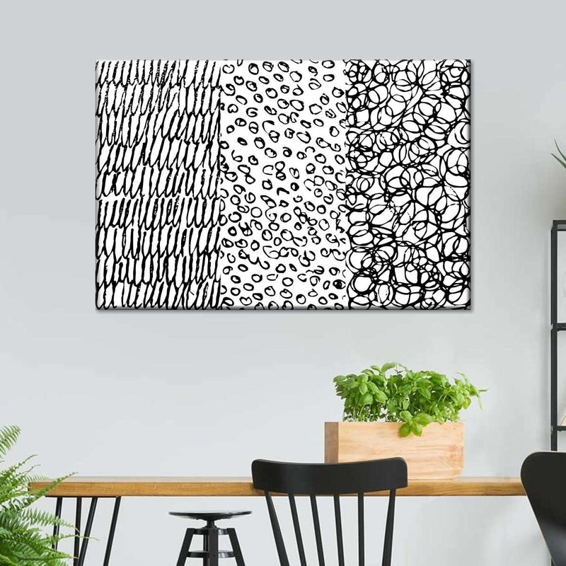 Patterned Simple Abstract Wall Art