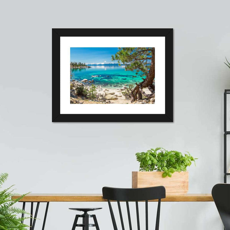 Turquoise Lake Tahoe Wall Art