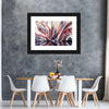 Pink And Silver Abstract Wall Art