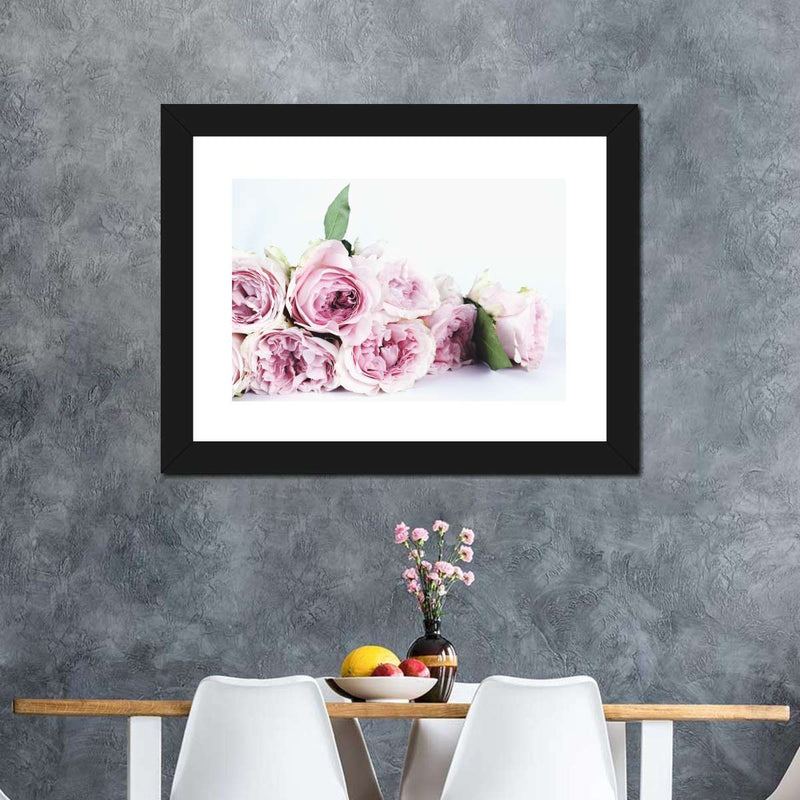 Layers Of Pink Peonies Wall Art