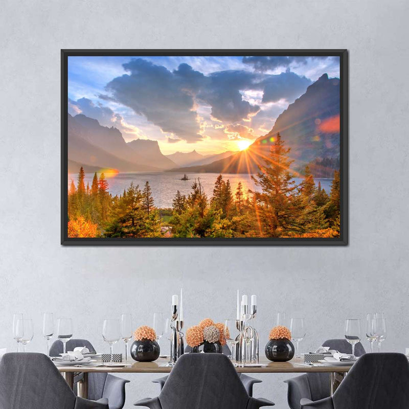Montana Saint Mary Lake Wall Art