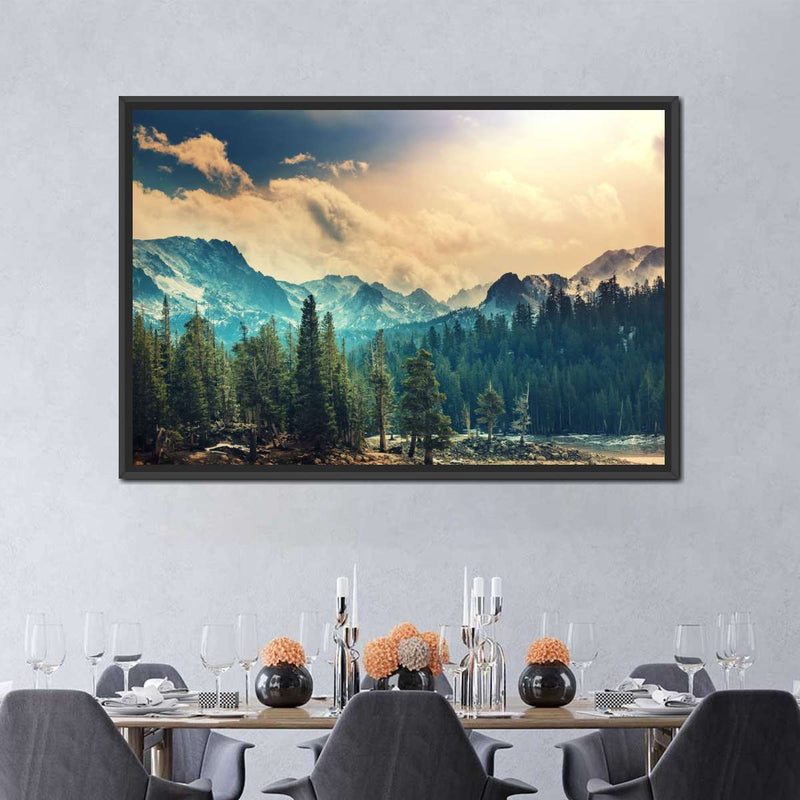 Sierra Nevada Mountainscape Wall Art