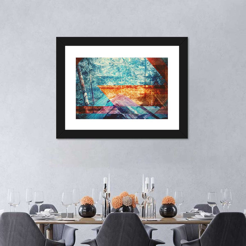 Psychedelic Forest Wall Art