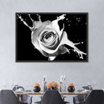 Rose Splash Wall Art