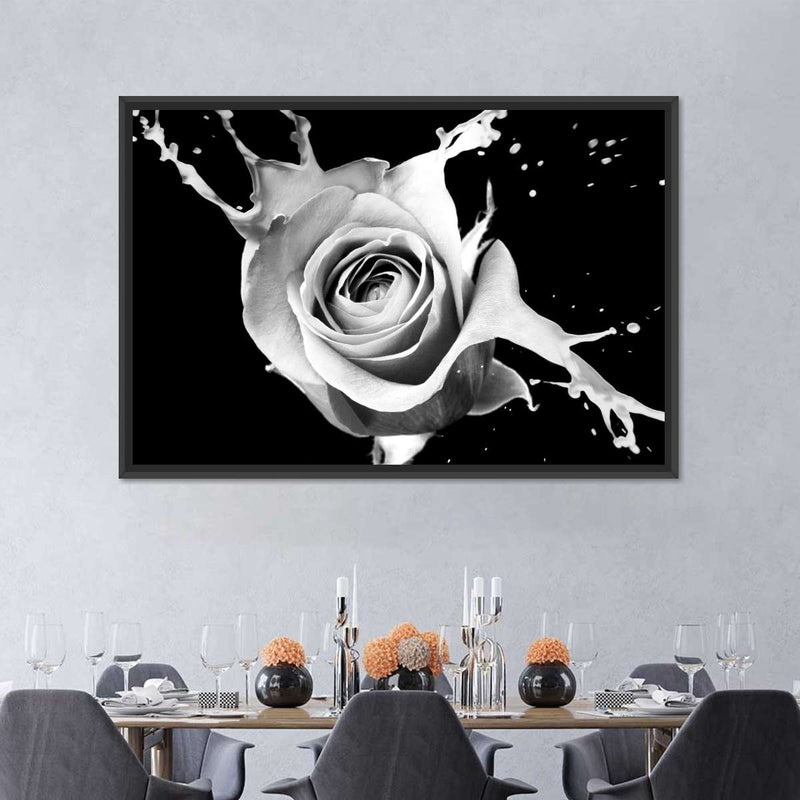 Rose Splash Wall Art