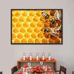 Honey Bee Hive Wall Art