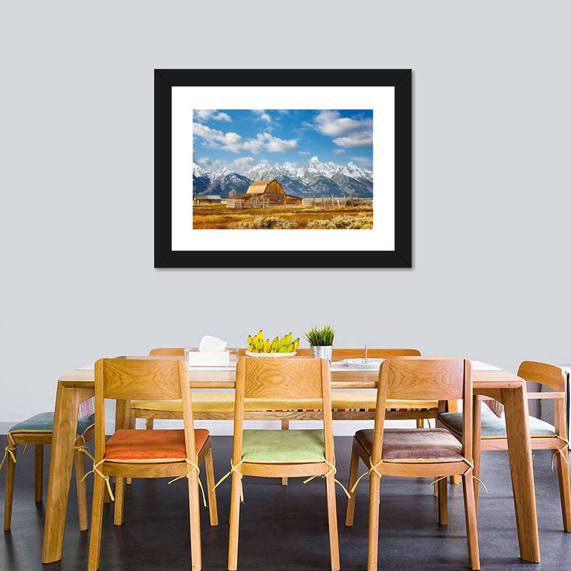 Teton Range Moulton Barn Wall Art