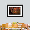 Orange Autumn Lake Wall Art