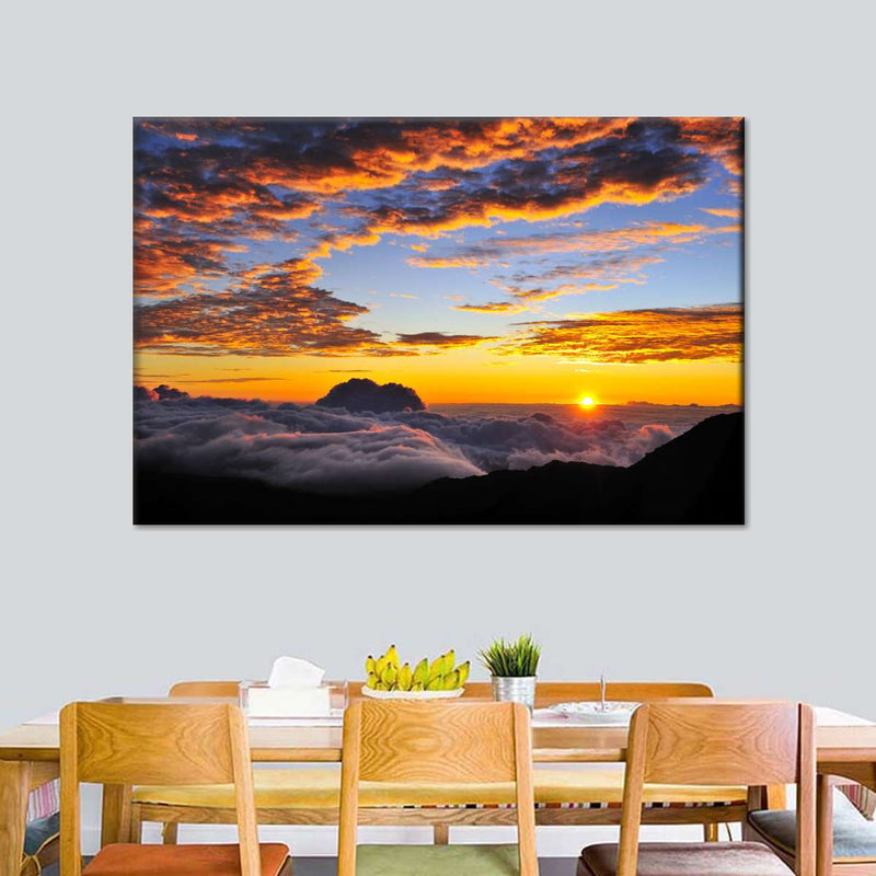 Haleakala Sea Of Clouds Wall Art