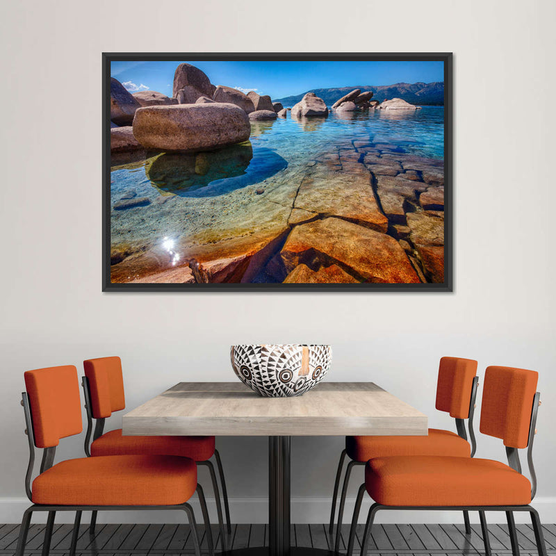 Lake Tahoe Stones Wall Art