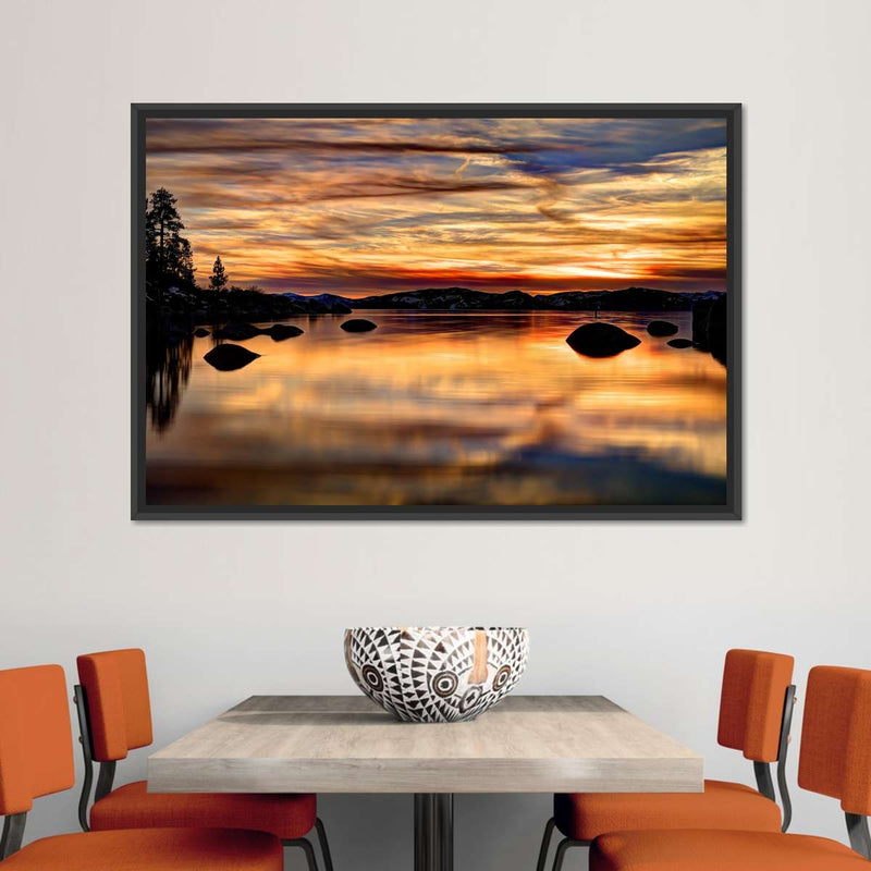 Lake Tahoe Granite Boulders Wall Art