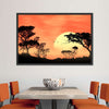 Sunrise In Africa Wall Art