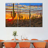 Sunset Cactus Wall Art