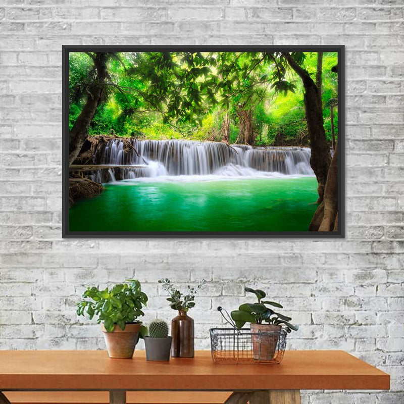 Huay Mae Khamin Waterfall Wall Art