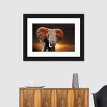 Kenyan Elephant Wall Art