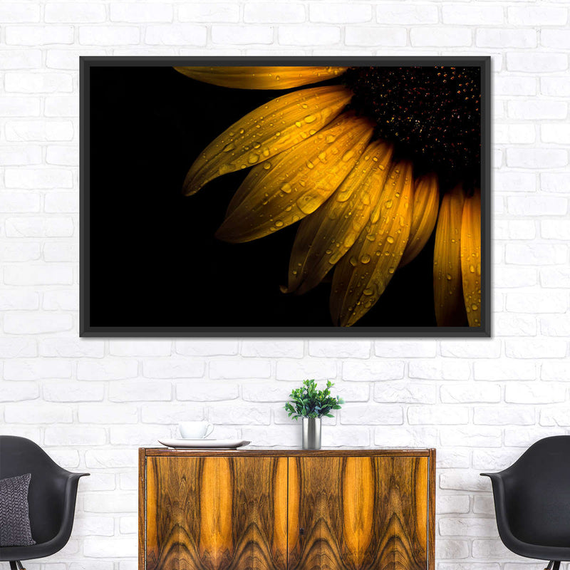 Sunflower Water Wall Art