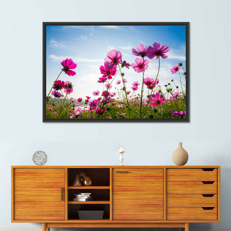 Wild Cosmos Flowers Wall Art