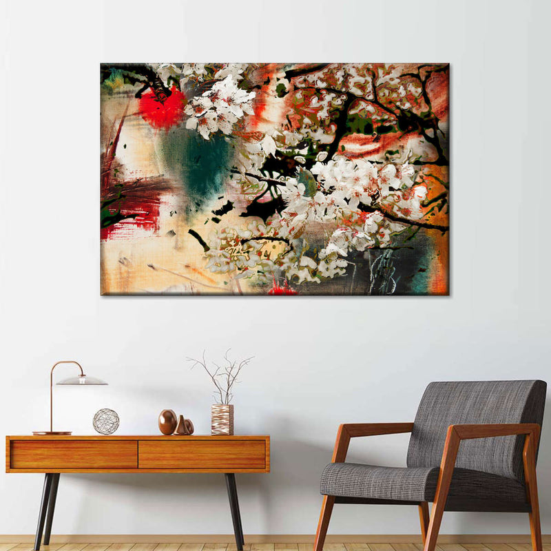Japanese Flower Wall Art