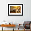 Lion In African Safari Wall Art