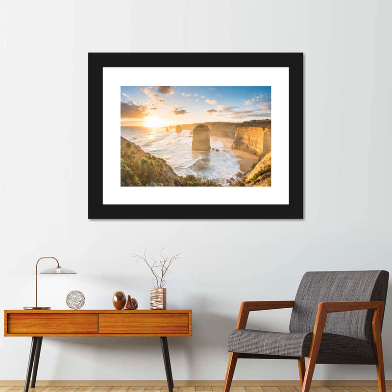 Twelve Apostles Beach Sunrise Wall Art