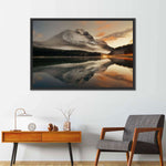 Lake At Sunset Wall Art